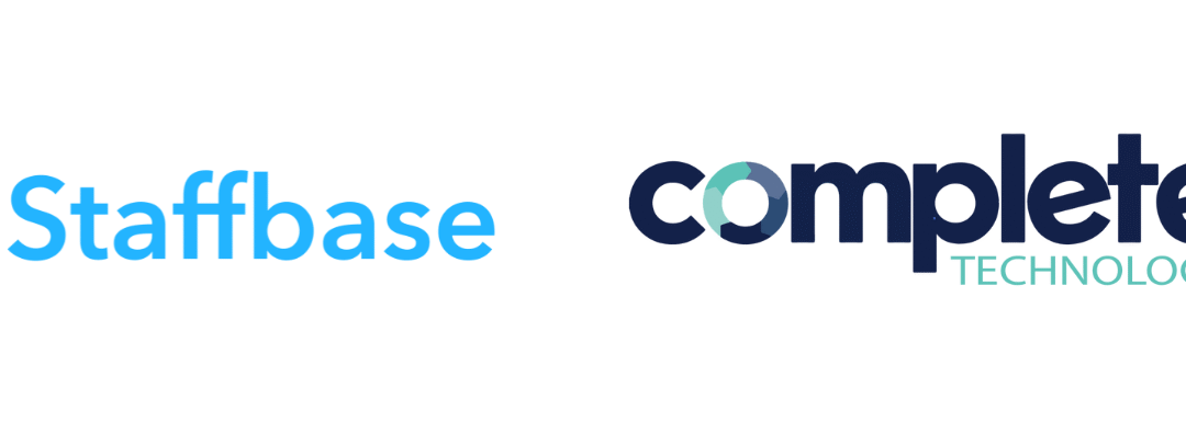 Combined Logo – Staffbase and Complete Learning Solutions